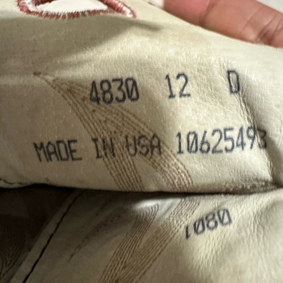 Men’s Cowboy Boots. Size 12D. Made in the USA. - Picture 4 of 6